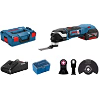 Bosch Professional 18V System Multiherramienta a batería GOP 18V-28 (incl. 1 batería 5-0 Ah- cargador GAL 18V-40- 4…